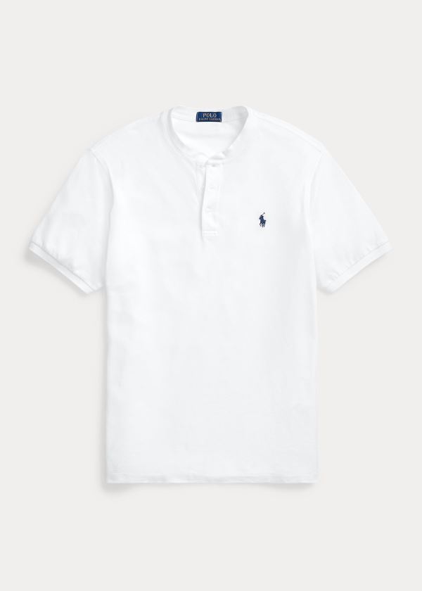 Men's Polo Ralph Lauren Featherweight Mesh Henley | 460528EGI